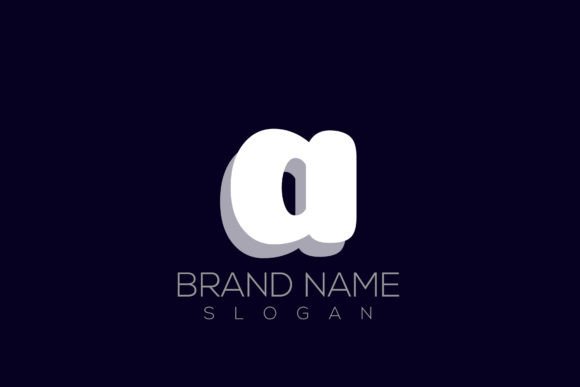 3D a Logo Vecto: Crafting a Modern Letter A Logo