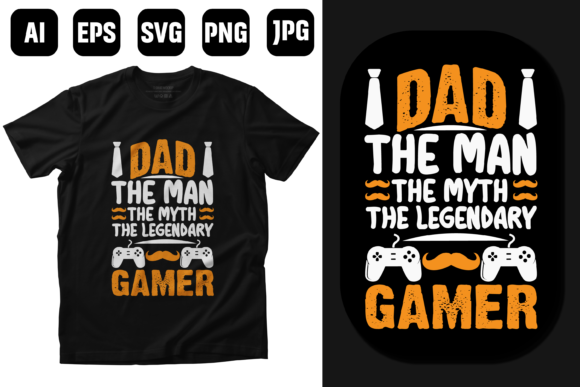 Celebrate the Gamer Dad: Quotes & Designs for the Legend