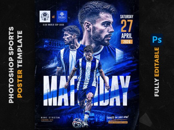 Ignite Game Day Buzz: Your Ultimate Social Media Flyer Template