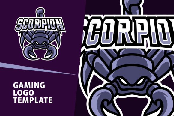 Scorpion Mascot Gaming Logo Design: A Dynamic Branding Asset