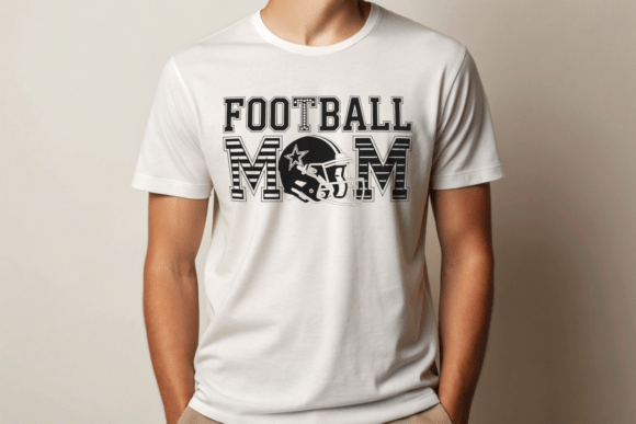 Sideline Pride: The Ultimate Football Mom PNG for Game Day