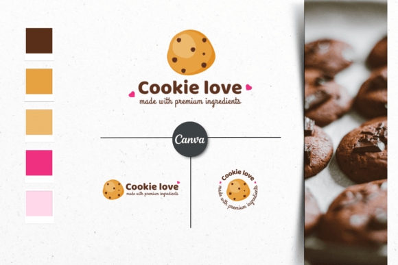 Sweet Success: Mastering Your Cookie Shop Logo in Canva