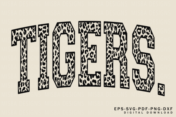 Unleash Team Spirit: The Bold Appeal of Tigers Varsity Mascot SVGs