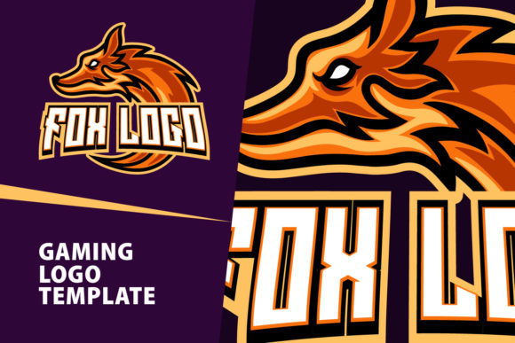 Unleash Your Brand: The Fox Mascot Gaming Logo Design